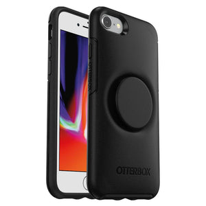OtterBox Otter+Pop SYMMETRY SERIES Case for Apple iPhone 7/8 - Black (New) - Techable