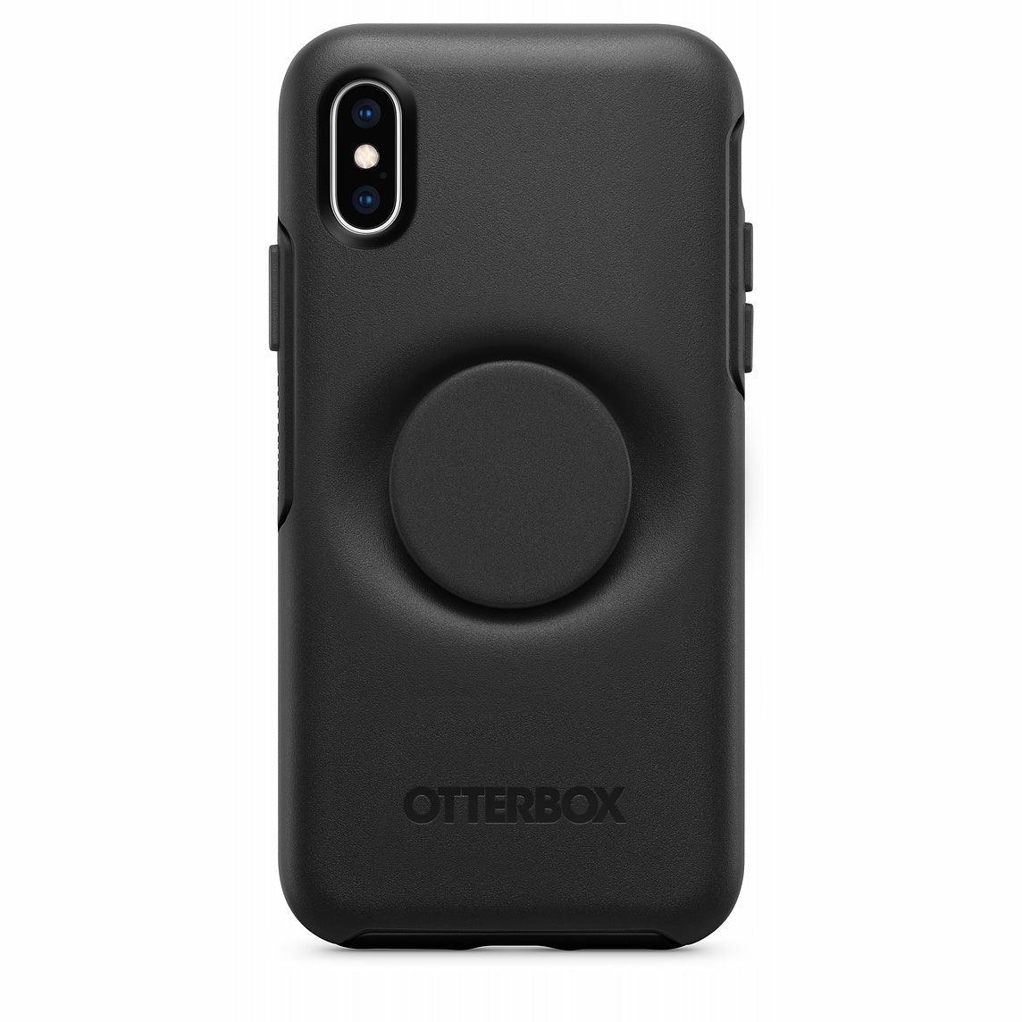 OtterBox Otter+Pop SYMMETRY SERIES Case for Apple iPhone X/XS - Black (Certified Refurbished) - Techable