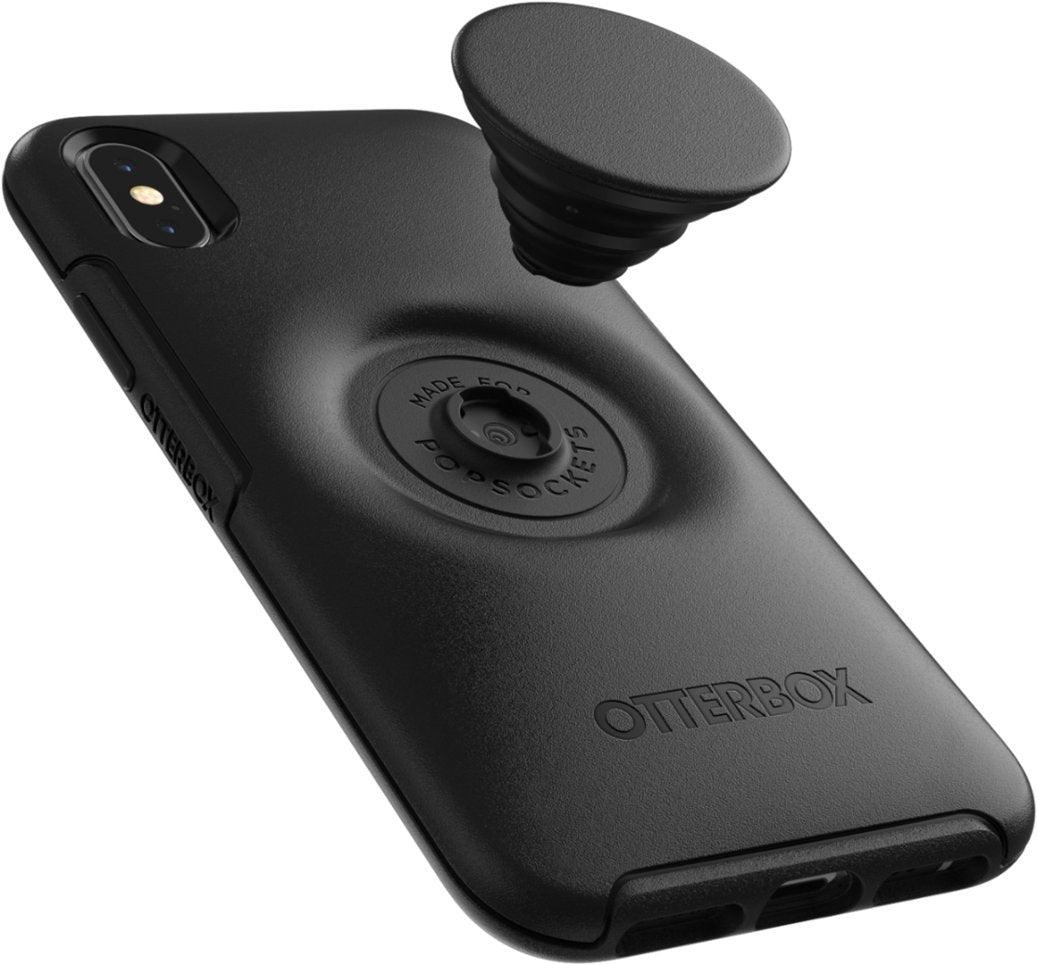 OtterBox Otter+Pop SYMMETRY SERIES Case for Apple iPhone X/XS - Black (Certified Refurbished) - Techable