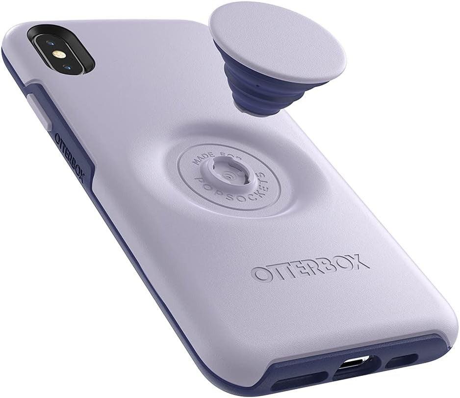 Iphone top X unlocked otterbox pop case 256 gb silver