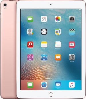 Apple iPad Pro 1st Gen, 32GB, 9.7", WIFI + 4G Unlocked All Carriers - Rose Gold (Used)