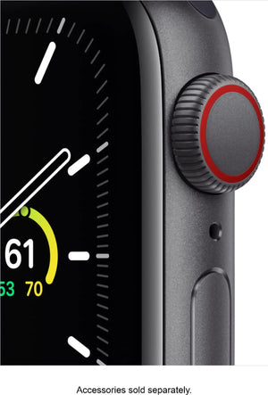 Apple Watch Series SE 1st Gen (GPS+LTE) 40MM Space Gray Aluminum Case Charcoal Sport Loop (Pre-Owned)