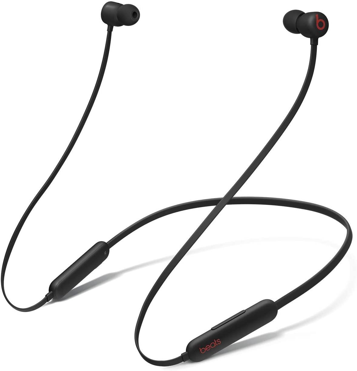 Beats Flex Wireless Earphones, Magnetic Earbuds w/Built-in Microphone - Black (New) - Techable
