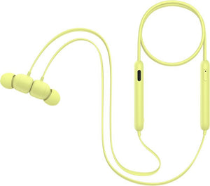 Beats Flex Wireless Portable Bluetooth Earbuds Built-in Microphone - Yuzu Yellow (Refurbished)