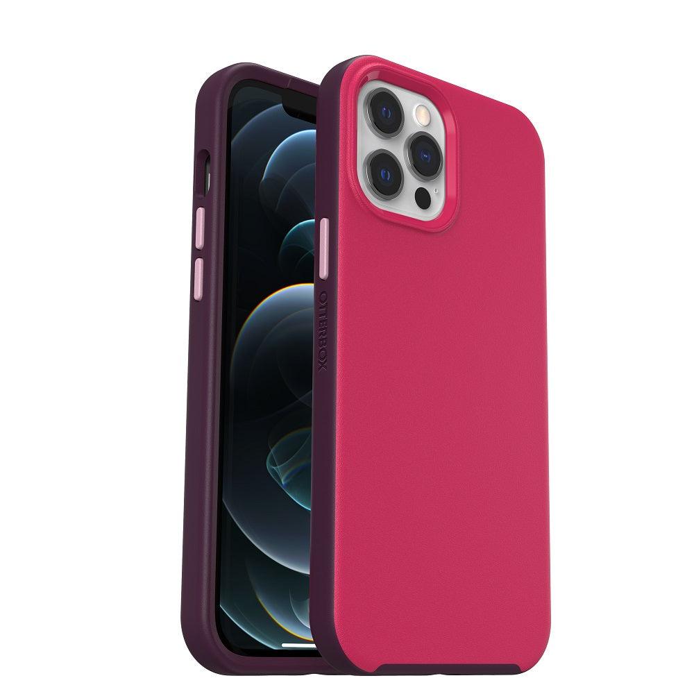 OtterBox ANEU SERIES Slim Case with MagSafe for Apple iPhone 12 Pro Max - Pink Robin (Certified Refurbished) - Techable