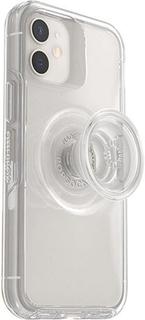 OtterBox Otter+Pop SYMMETRY SERIES Case for Apple iPhone 12 Mini - Clear (Certified Refurbished) - Techable
