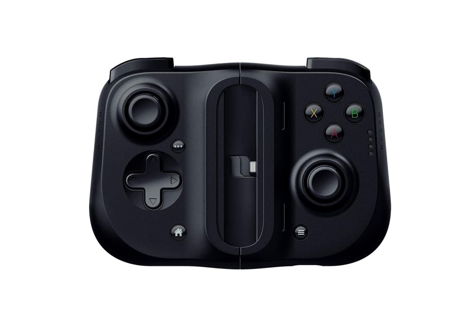 Razer Kishi Mobile Game Controller Gamepad for iOS Works w/Most Apple iPhones -Black (Certified Refurbished) - Techable