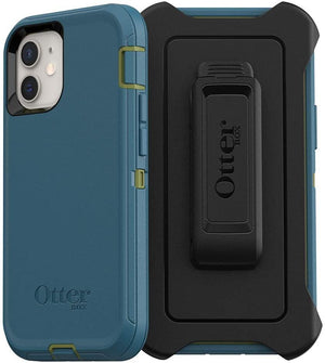 OtterBox DEFENDER SERIES Case & Holster for Apple iPhone 12 Mini - Teal Me About It (New) - Techable