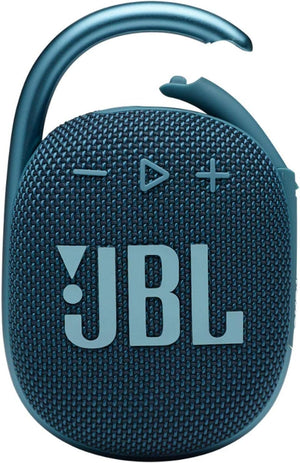 JBL CLIP 4 Waterproof Wireless Portable Bluetooth Speaker - Blue (New)