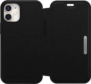 OtterBox STRADA SERIES Case for Apple iPhone 12 Mini - Shadow Black (Certified Refurbished) - Techable