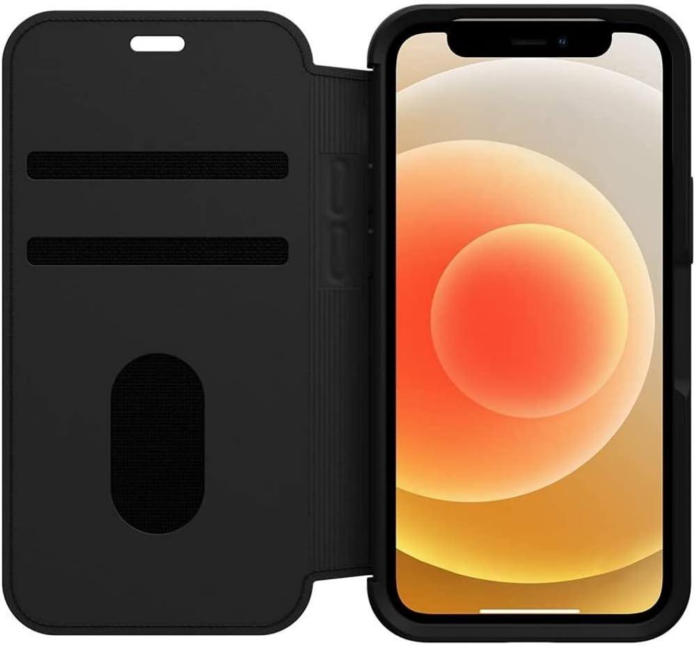OtterBox STRADA SERIES Case for Apple iPhone 12 Mini - Shadow Black (Certified Refurbished) - Techable