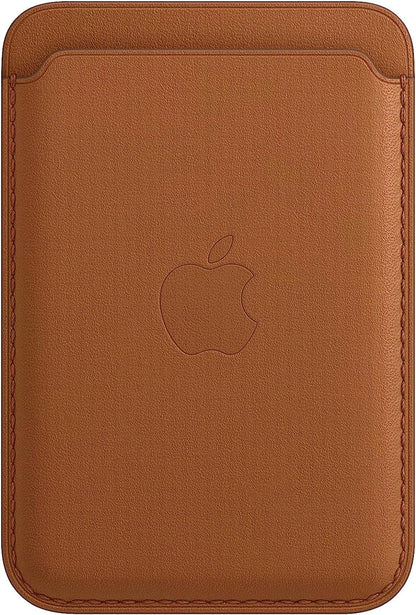 Apple iPhone Leather Wallet with MagSafe (2021) - Saddle Brown (Pre-Owned)