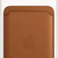 Apple iPhone Leather Wallet with MagSafe (2021) - Saddle Brown (Pre-Owned)