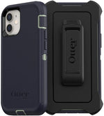 OtterBox DEFENDER SERIES Case & Holster for Apple iPhone 12 Mini - Varsity Blues (Certified Refurbished) - Techable