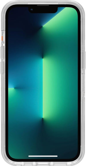 OtterBox SYMMETRY SERIES Clear Case for iPhone 13 Pro Max/ 12 Pro Max - Wallflower Graphic (Clear/Gold) (Renewed)