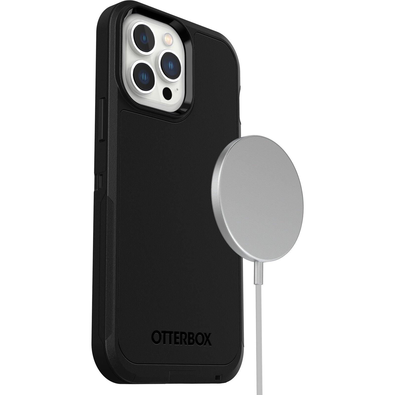 OtterBox DEFENDER SERIES MagSafe Case for Apple iPhone 13 Pro Max - Black (Certified Refurbished) - Techable