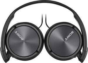 Sony MDR-ZX310AP Extra Bass Wired On-Ear Headphones with Mic - Black (Certified Refurbished)