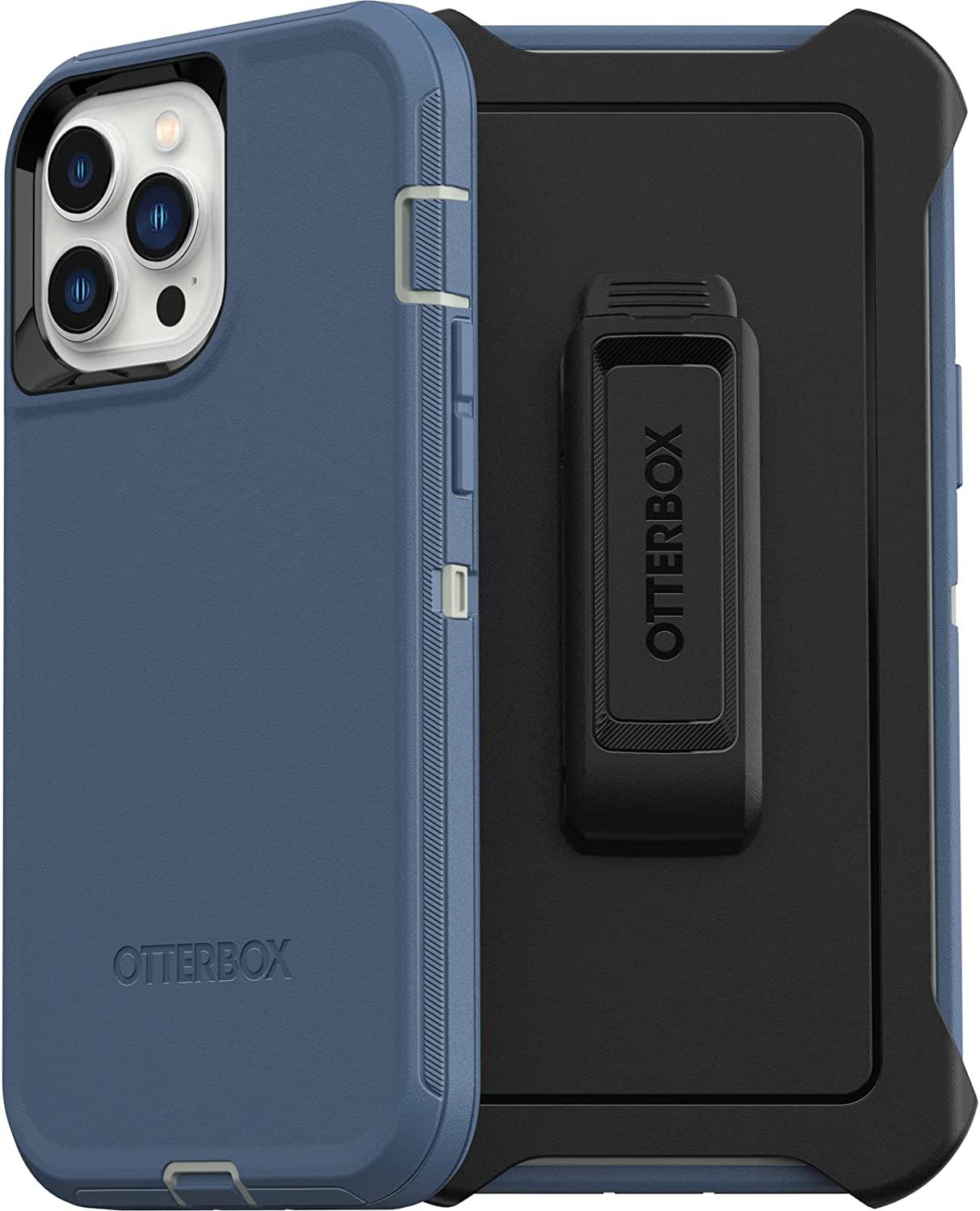 OtterBox DEFENDER SERIES for iPhone 13 Pro Max/12 Pro Max - Fort Blue (Certified Refubrbished) - Techable
