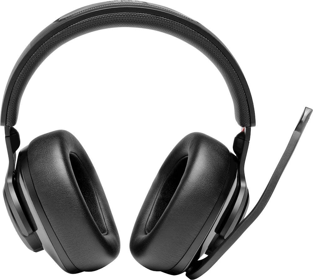 JBL Quantum 400 Gaming On-Ear Wired Headphones w/USB - Black (Refurbished) - Techable