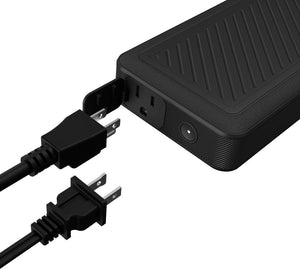 Mophie Powerstation Go Rugged AC Portable AC USB Light Jump Starter - Black (Pre-Owned)