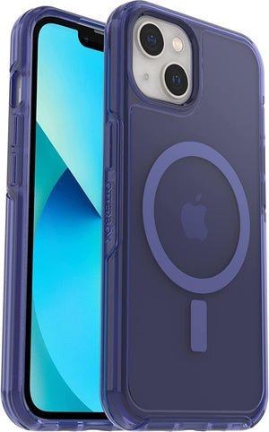 OtterBox SYMMETRY SERIES+ Case w/MagSafe for Apple iPhone 13 - Feelin Blue (Certified Refurbished) - Techable