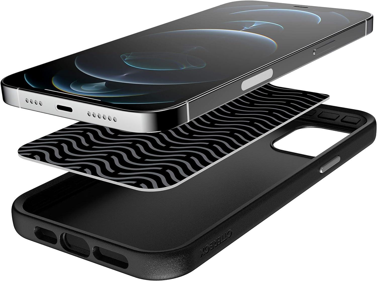 OtterBox MAX GRIP Case for Apple iPhone 12 Pro Max - Squid Ink (Certified Refurbished) - Techable