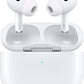 Apple AirPods Pro 2nd Gen In-Ear Wireless Earbuds w/MagSafe and Lightning Charging Case - White (Pre-Owned)