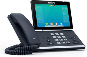 Yealink T57W IP Phone, 16 VoIP Accounts. 7-Inch Touch Screen w/o Power Adapter (Refurbished)