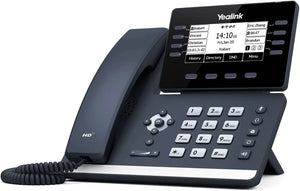 Yealink T53W IP Phone, 12 VoIP Accounts. 3.7-Inch Graphical Display - Black