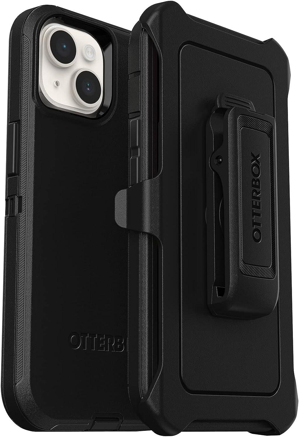 OtterBox DEFENDER SERIES Case for Apple iPhone 14 Plus - Black (Certified Refurbished) - Techable
