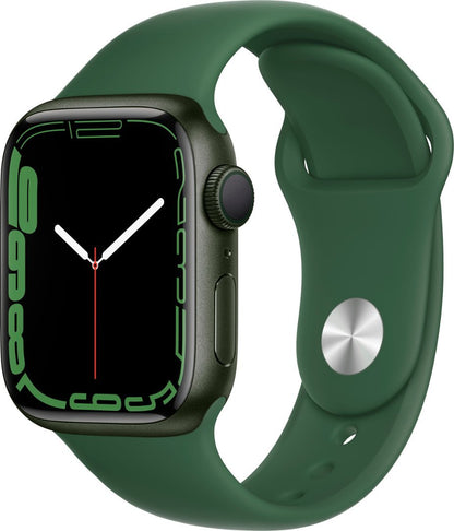 Apple Watch Series 7 (GPS) 41mm Green Aluminum Case & Sport Band (Certified Refurbished)