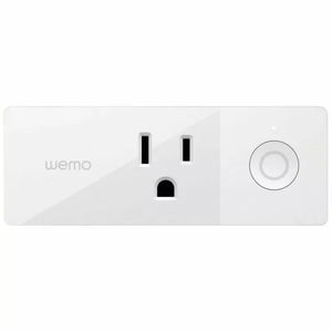 WeMo Mini Smart Plug - White (Certified Refurbished)