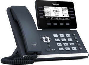 Yealink SIP-T53W IP Phone Business IP Phone with Bluetooth & Wi-Fi -  Black (Refurbished)