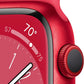 Apple Watch Series 8 (GPS) 45MM Red Aluminum Case Red Sport Band (Refurbished)