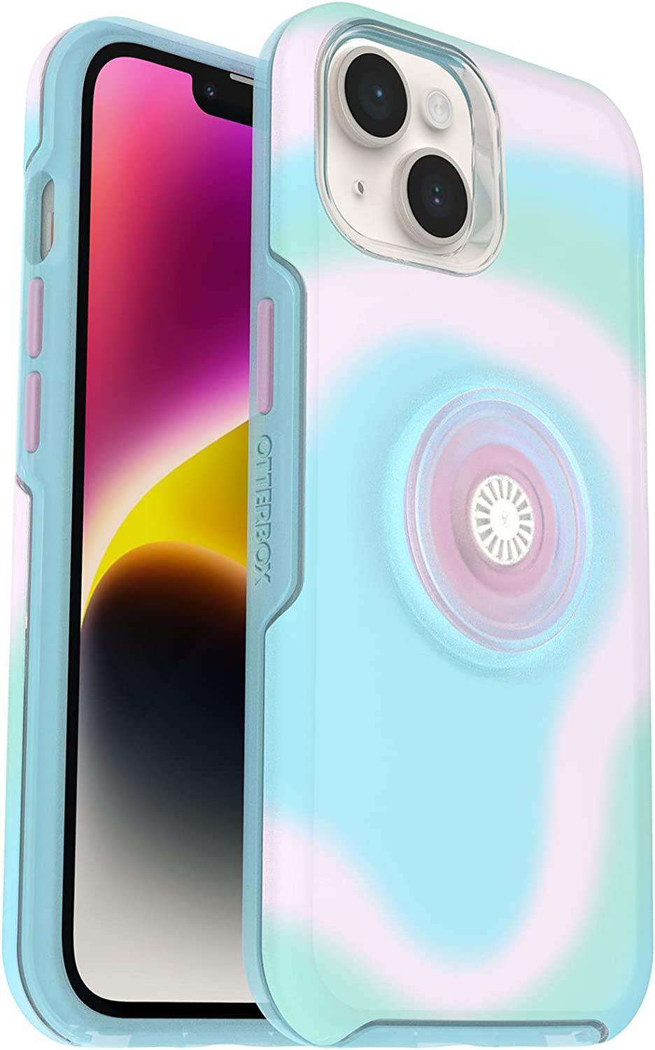 OtterBox + POP Case for Apple iPhone 14 - Glowing Aura (Pink) (Certified Refurbished) - Techable