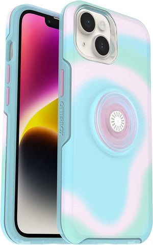 OtterBox + POP Case for Apple iPhone 14 - Glowing Aura (Pink) (Certified Refurbished) - Techable