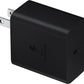 Samsung Super Fast Charging 45W USB Type-C Wall Charger - Black (Certified Refurbished) - Techable