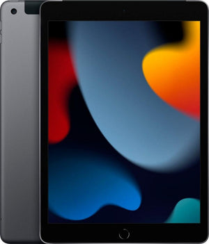 Apple iPad 9th Gen 64GB Wifi + Cellular (Unlocked) - Space Gray (Certified Refurbished) - Techable