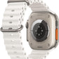 Apple Watch Series Ultra - Titanium Case w/ White Ocean Band, Unlocked, 49mm - Certified Refurbished - Techable