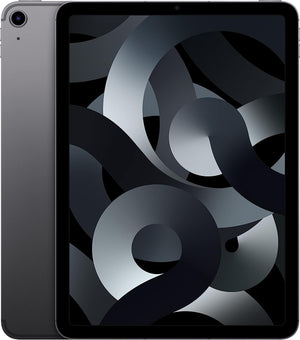 Apple iPad Air 5th Gen, 10.9-inch, 64GB, WIFI + Unlocked Cellular - Space Gray (Used)