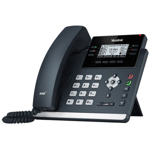 Yealink T42U-CL IP Desk Phone without Charger Adapter - Black (Refurbished)