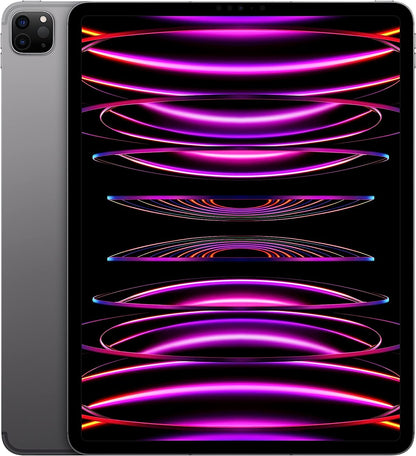 Apple iPad Pro 6th Gen 2022, 12.9-inch, 256GB, WIFI + Cellular - Space Gray (Pre-Owned)