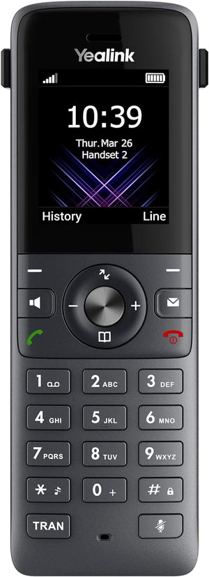 Yealink W78H Entry-level DECT Handset - Black (Refurbished)