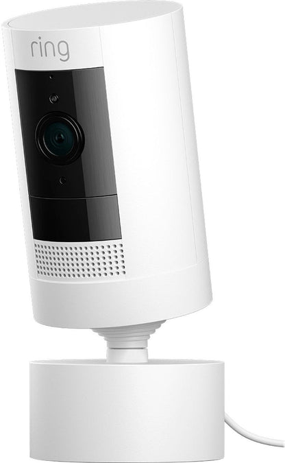 Ring Indoor/Outdoor Pan-Tilt Mount for Ring Stick Up Cam Plug-In - White (New)