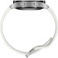 Samsung Galaxy Watch 5  (Wifi + LTE) 40mm Silver Case & White Rubber Band (Refurbished)