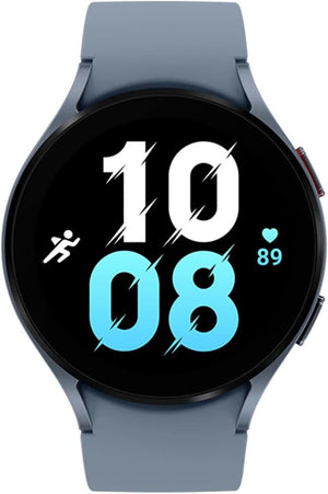 Samsung Galaxy Watch5 (44MM) (Wifi + LTE) Stainless Steel Sapphire Rubber Band (Refurbished)