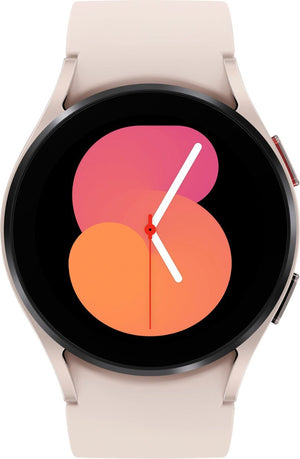 Samsung Galaxy Watch 5 (Wi-Fi + LTE) - 40mm  Pink Gold Case & Pink Rubber Band (Refurbished)