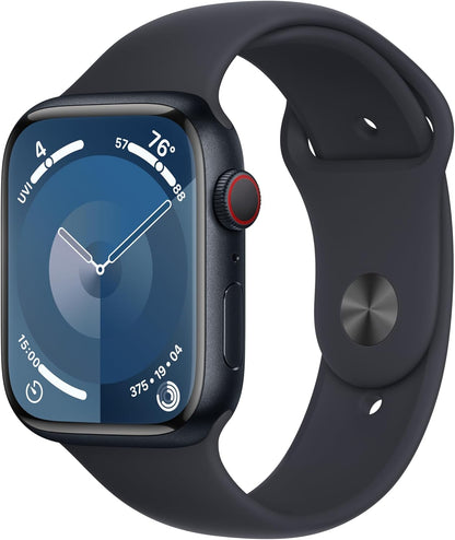 Apple Watch Series 9 (GPS + LTE) 45MM - Midnight Aluminum Case & Midnight Sport Band (Used)