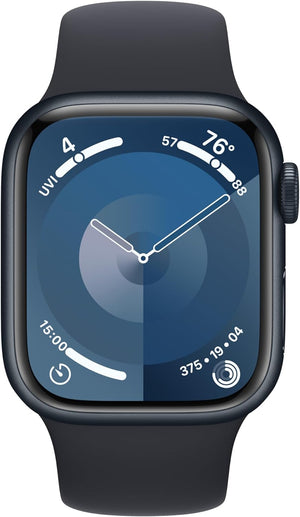 Apple Watch Series 9 (GPS + LTE) 41MM - Midnight Aluminum Case & Midnight Sport Band (Used)