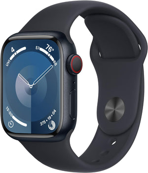 Apple Watch Series 9 (GPS + LTE) 41MM - Midnight Aluminum Case & Midnight Sport Band (Used)